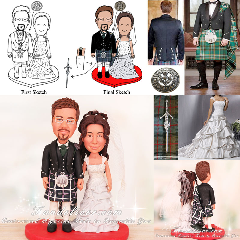 Scottish Cake Toppers
